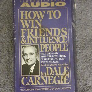 Dale Carnegie How to Win Friends and Influence People 8 Cassette Audio Tapes